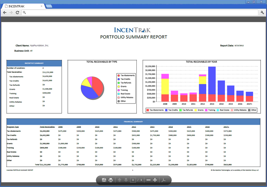 portfolio-summary-report