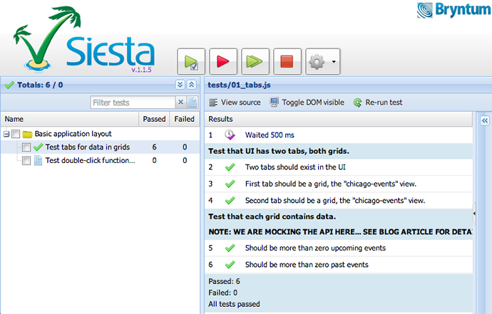 ui-testing-siesta